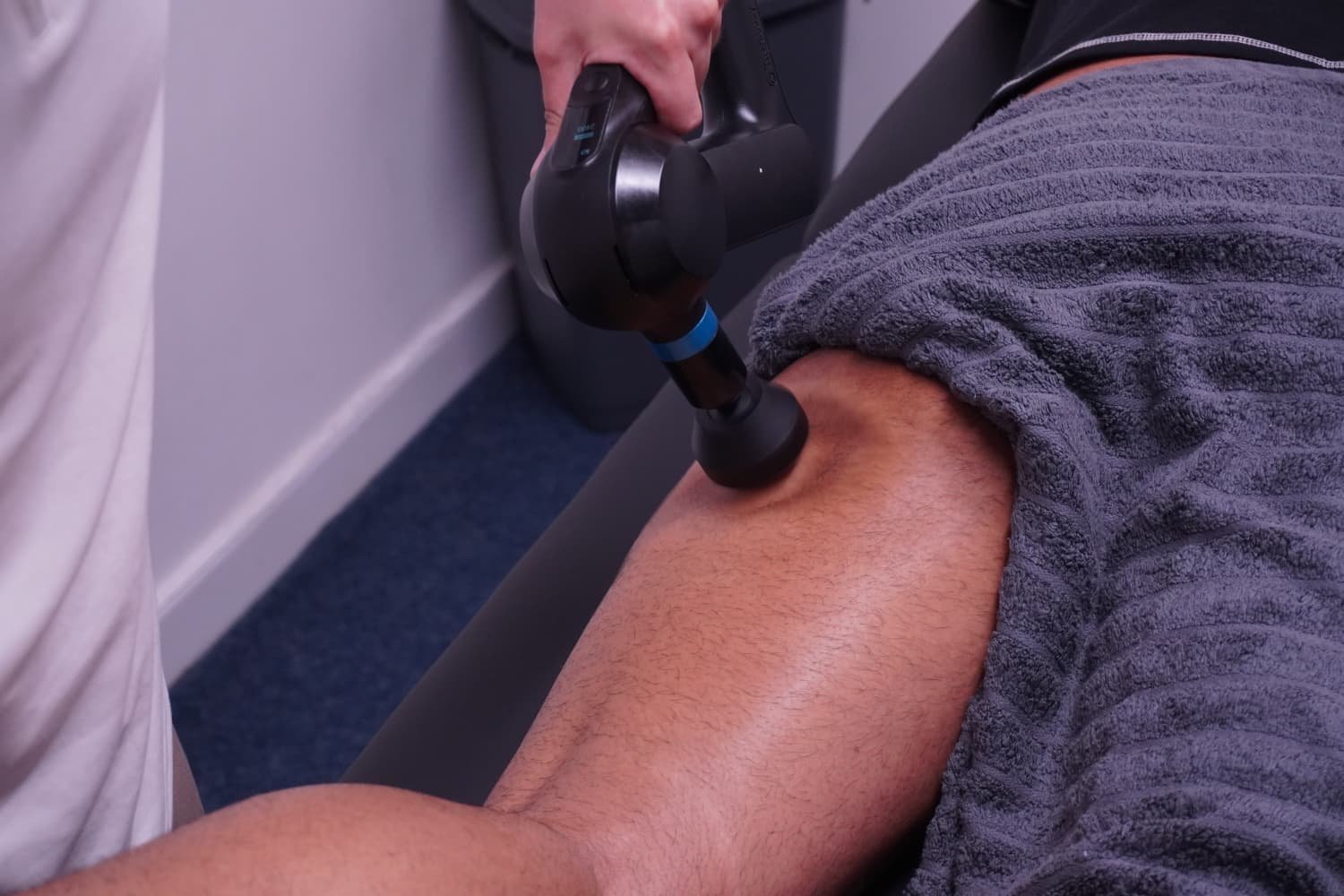 Sports massage treatment at Muscle Relief Therapy Swansea